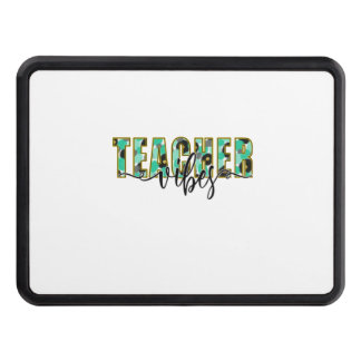 Teacher Vibes Hitch Cover