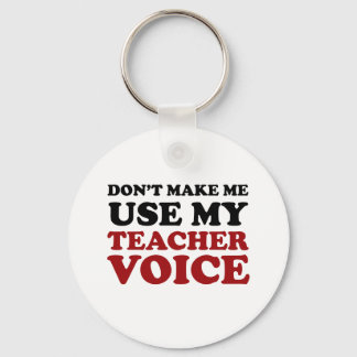Teacher Voice Keychain