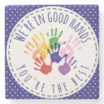 teacher we are in good hands with you nurse stone coaster