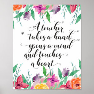 Teacher welcome sign Teacher back to school gift