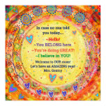 Teacher”Welcome to OUR Room” Inspirivity Classroom Poster Teacher”Welcome to OUR Room” Inspirivity Classroom Poster