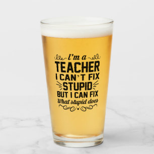 Teacher Wine Glass Beer Cup Funny Birthday Gifts