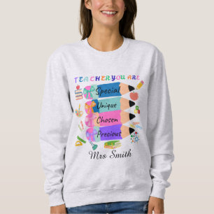Teacher you are special inspiration teacher day sweatshirt