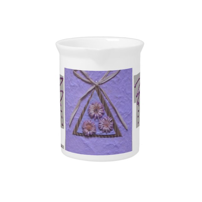 Teacher, You Teach Me to Hope for the Best Art  Beverage Pitcher (Front)