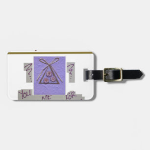 Teacher, You Teach Me to Hope for the Best Art  Luggage Tag