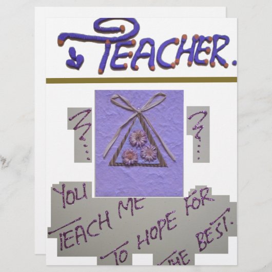 Teacher You Teach Me To Hope for the Best.png (Front/Back)