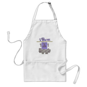 Teacher You Teach Me To Hope for the Best.png Adult Apron