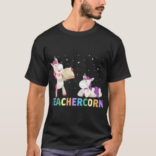 Teachercorn Magical Unicorn Teacher Appreciation G T_Shirt