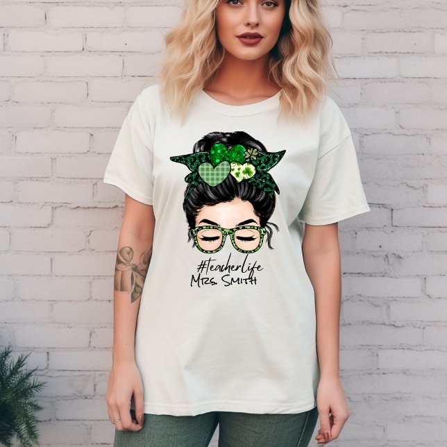  #TeacherLife! Personalized St. Patty's Day Tee (Creator Uploaded)