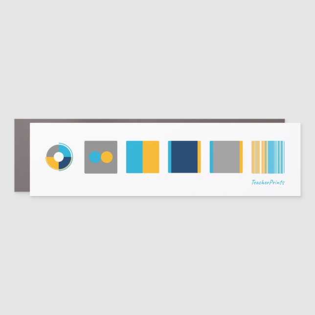 TeacherPrints Car Magnet (Front)