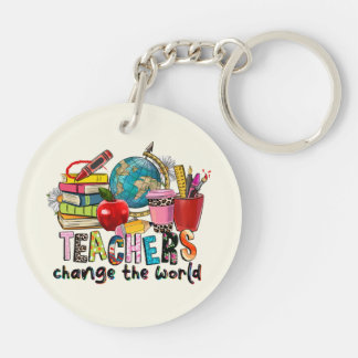 Teacher's Acrylic Keychain