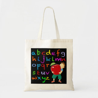 Teachers Alphabet Tote Bag