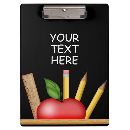 Teachers Apple Custom Clip Board