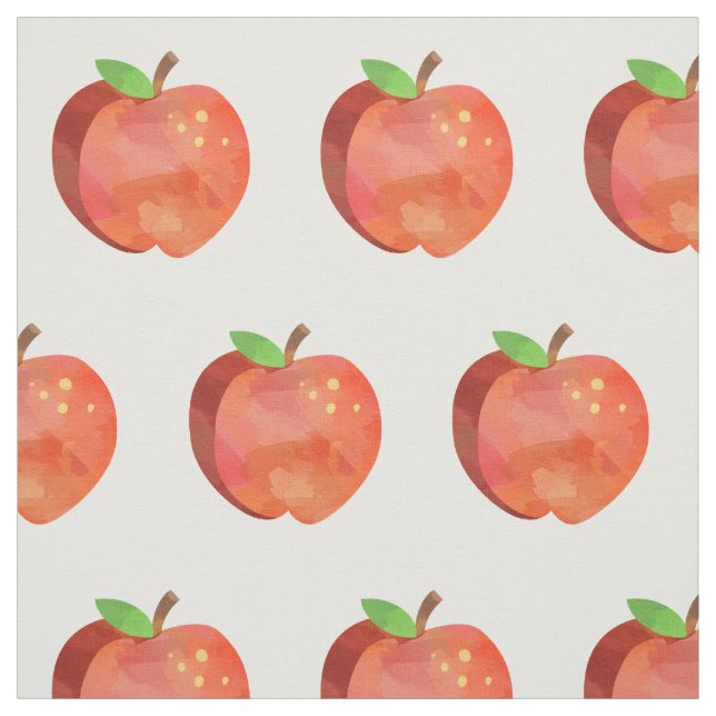 Teacher's Apple Fabric (Swatch)