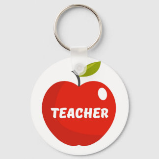 Teachers Apple Keychain