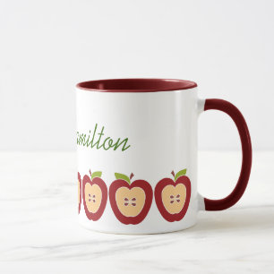 Teacher's Apples Mug
