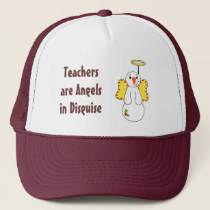 Teachers are Angels in Disguise Trucker Hat