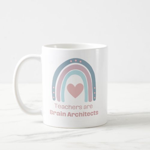 Teachers are Brain Architects Coffee Mug