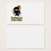 Teachers Are Brain Ninjas (Front & Back)