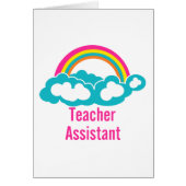Teacher's Assistant Cloud Rainbow (Front)