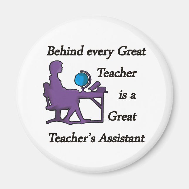 Teacher's Assistant Magnet (Front)