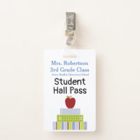 Teachers Bathroom / Hall Pass Badge