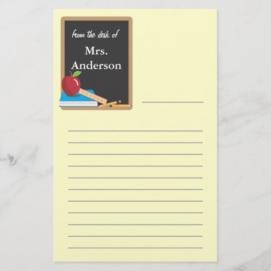 Teachers Blackboard Stationary Stationery