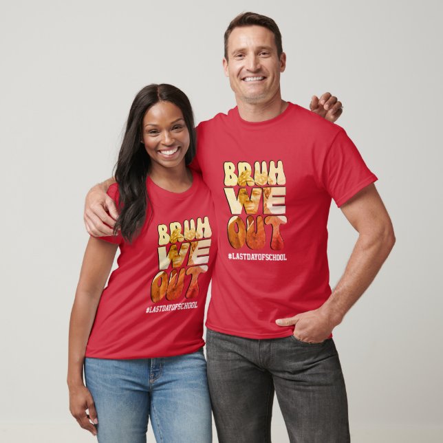 Teachers BRUH WE OUT Juneteenth Harriet Tubman  T-Shirt (Unisex)