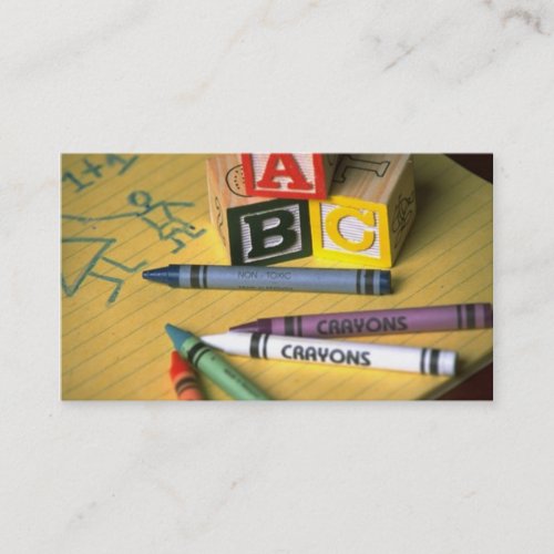 Teacher's Business Card Personalized Template