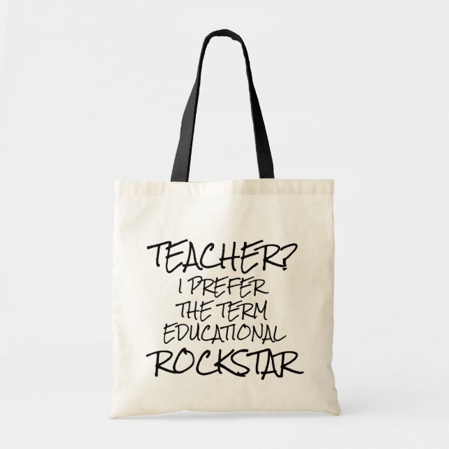 Teachers Canvas bag (Front)