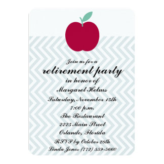 teacher retirement invitation