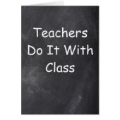 Teachers Class Chalkboard Design (Front)