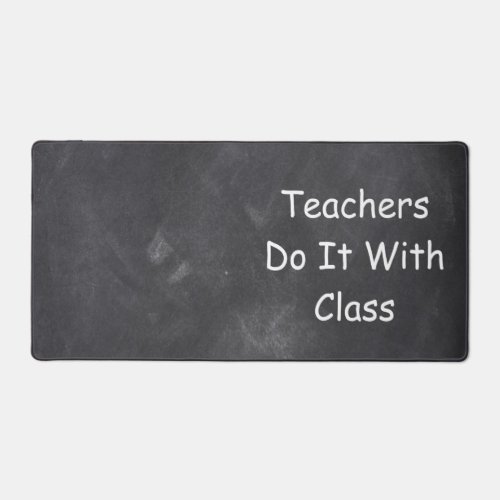 Teachers Class Chalkboard Design Class Decoration Desk Mat