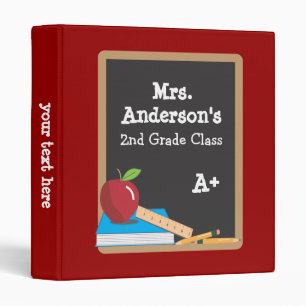 Teacher's Classroom Blackboard Binder