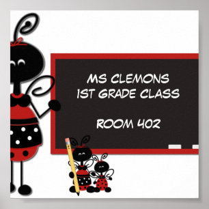 Teacher's Classroom Door or Wall Poster