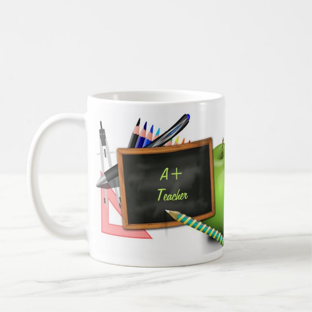 Teacher's Coffee Mug (Left)