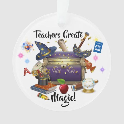 Teachers Create Magic Ornament