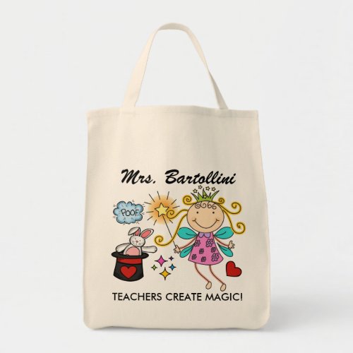 Teachers Create Magic _ SRF Tote Bag