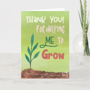 Teacher's Day Appreciation Card