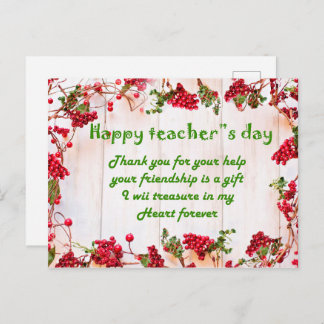 Teacher's day Card
