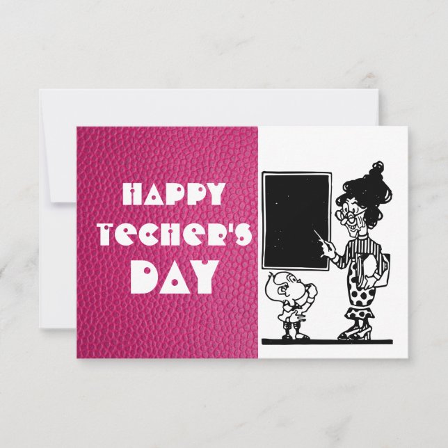 Teacher's day Greeting Card (Front)
