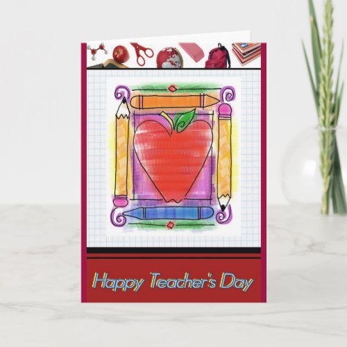 Teachers Day Greeting Card 1