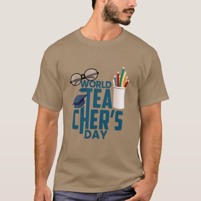 Teachers Day  T-Shirt (Front)