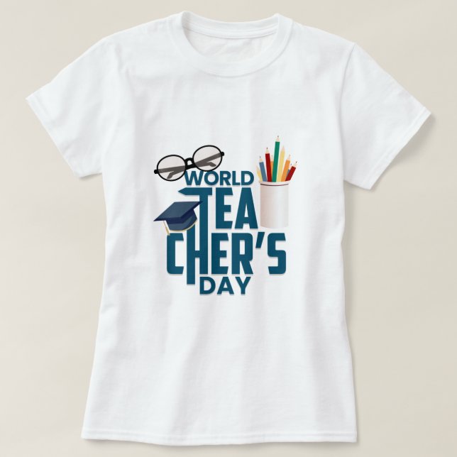 Teachers Day   T-Shirt (Design Front)