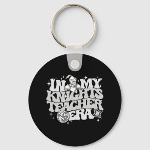 Teacher's Day Women Vintage In My Teacher Era Knig Keychain