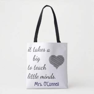 Teachers / Daycare Quote Tote Bag