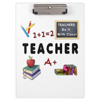Personalized Clipboards For Teachers