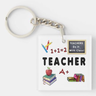 Teachers Personalized Key Chains