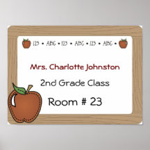 Teacher's Door Poster