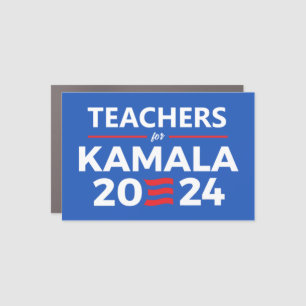 Teachers for Kamala Harris Car Magnet